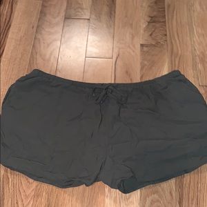 Green 100% Rayon shorts!!